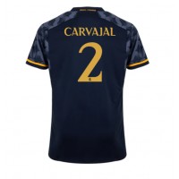 Koszulka piłkarska Real Madrid Daniel Carvajal #2 Strój wyjazdowy 2023-24 tanio Krótki Rękaw